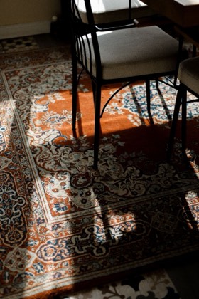 Persian rug, den